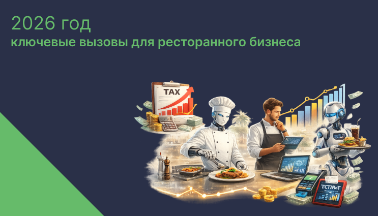 2026 год — новые вызовы для ресторанов: налоги, гости, технологии